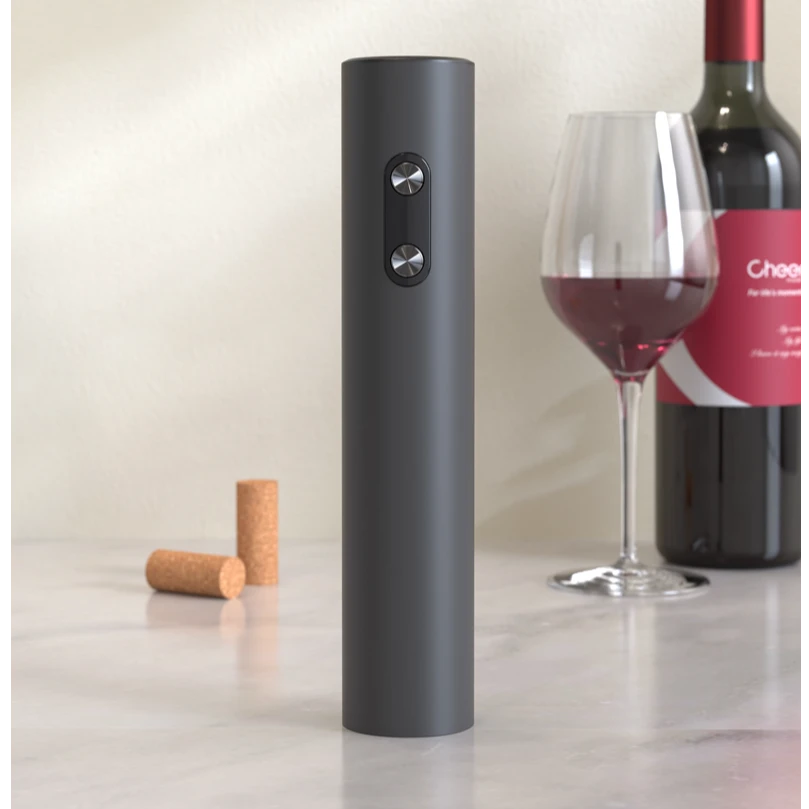 电动红酒开瓶器全自动启瓶器高档起子葡萄酒起瓶器底座款套装礼盒