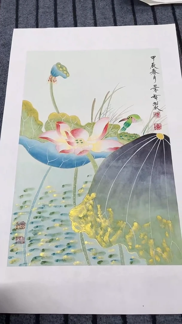精品国画花鸟作品