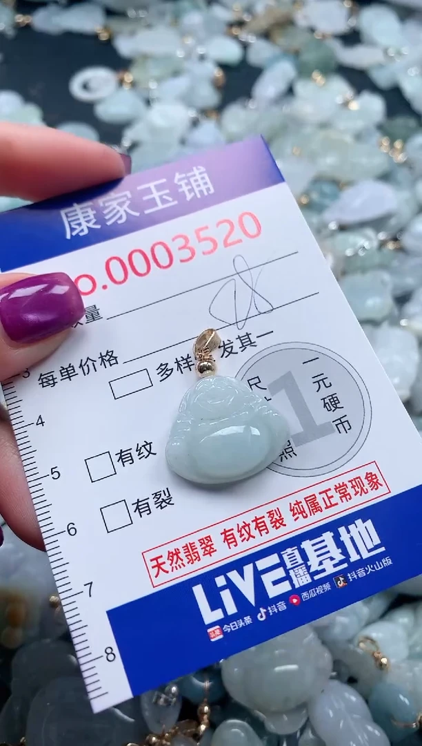 颈饰未镶嵌翡翠3521