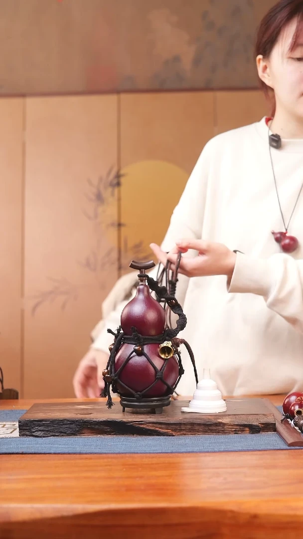 1314号链接精品大漆葫芦现货现发[一物一拍]