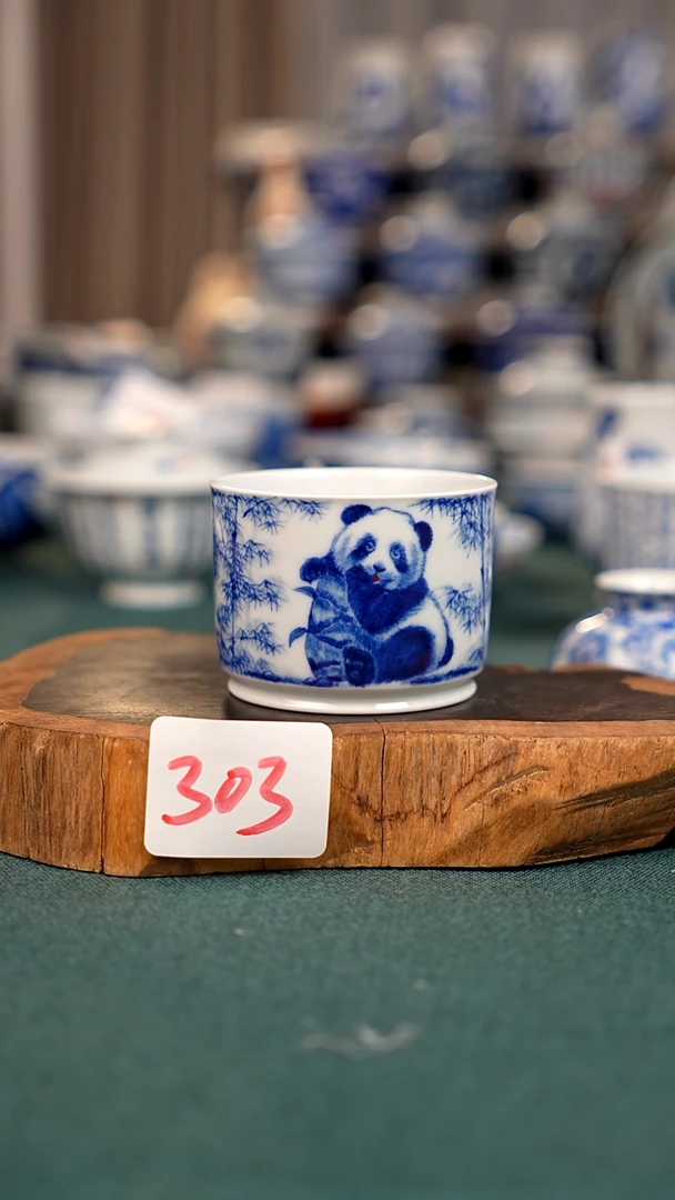 杯303全手工手绘茶器