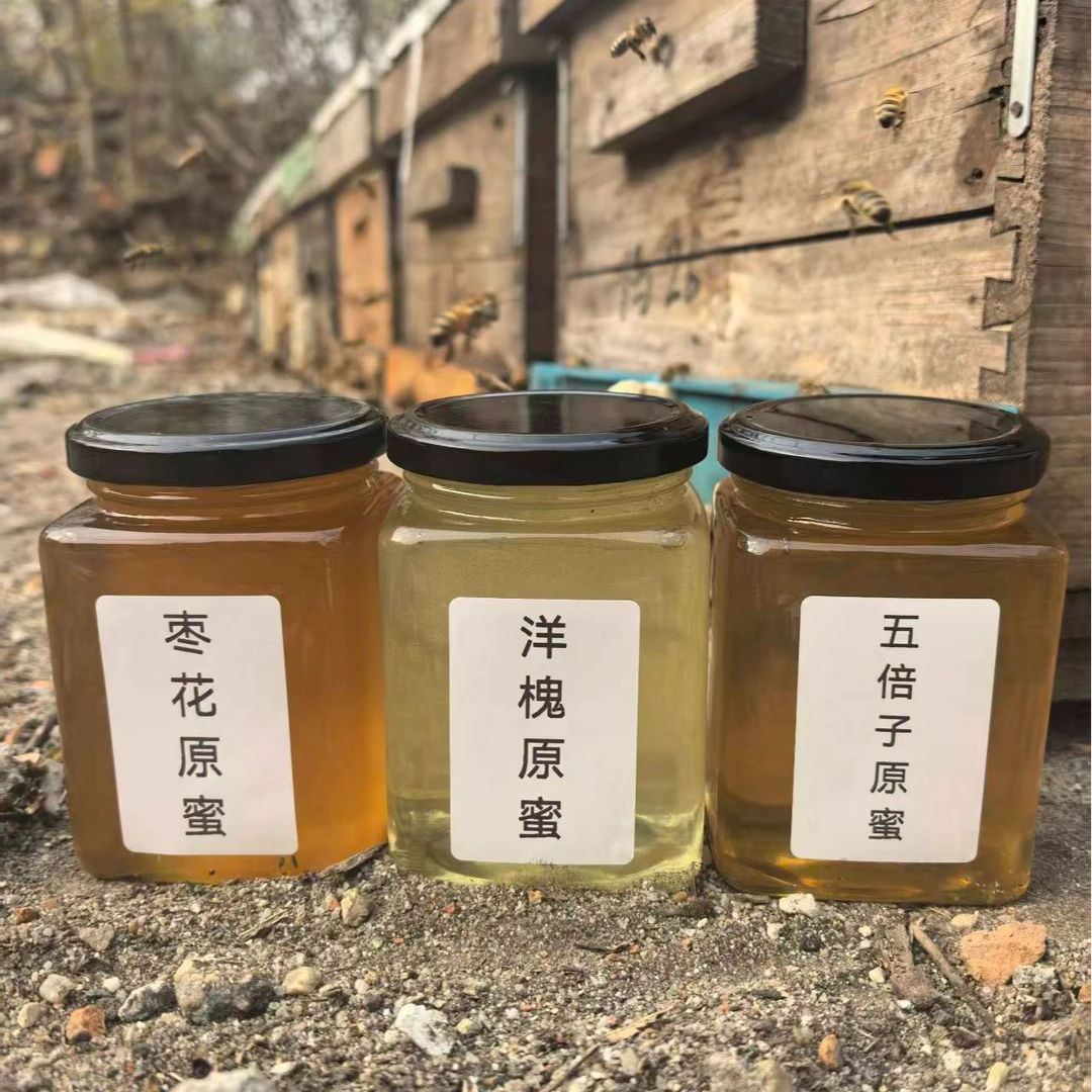 而蜂堂老粉专属链接3斤组合装1斤枣花蜜+1斤洋槐蜜+1斤五倍子蜜