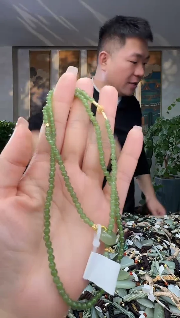 颈饰未镶嵌和田玉拍一发一多样性发货