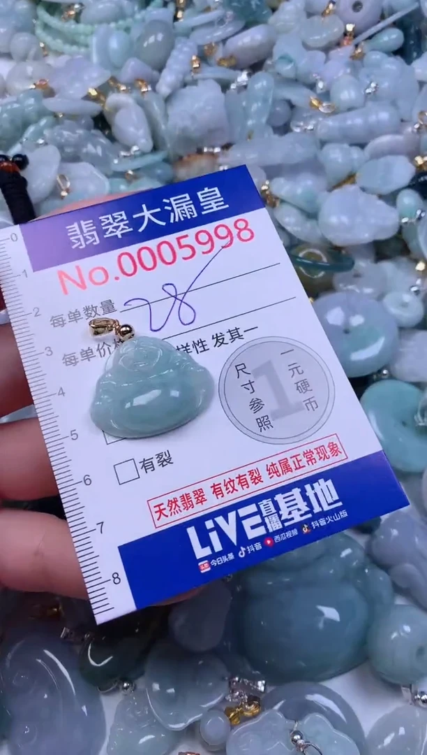 颈饰未镶嵌翡翠5998