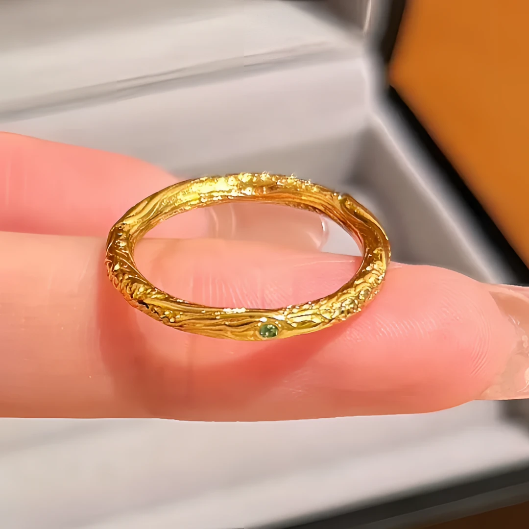 OULLEN 铜合金戒指 哪吒同款国潮新中式乾坤圈戒指