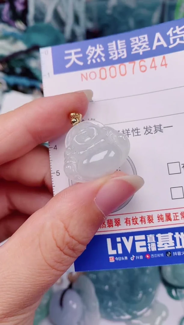 颈饰未镶嵌翡翠00007644
