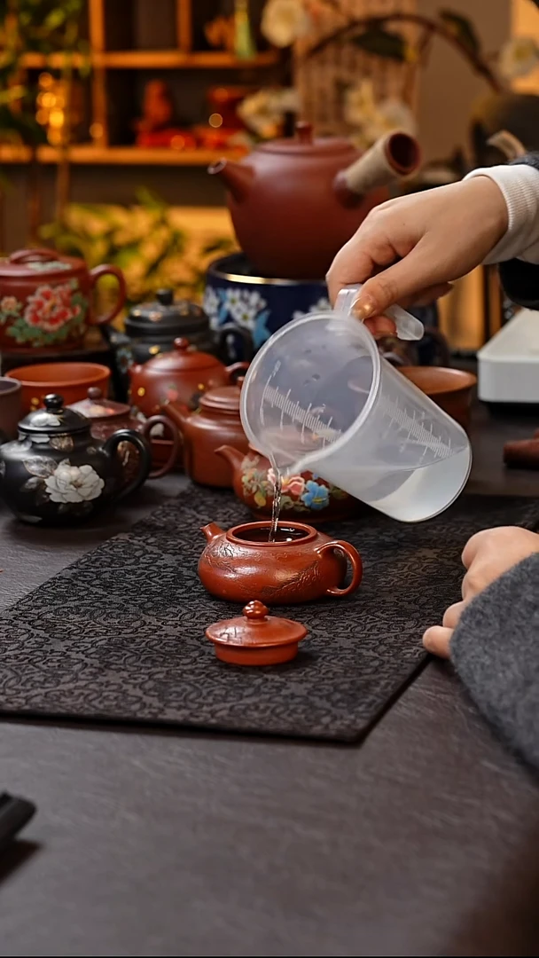 茶杯紫砂寒江小品130CC