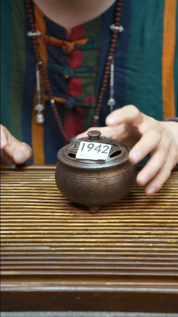 万古烧粗陶手工茶具