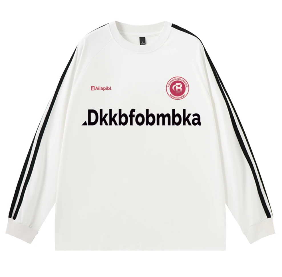 【601-610】2025 春秋百搭休闲新款插肩三条杠长袖