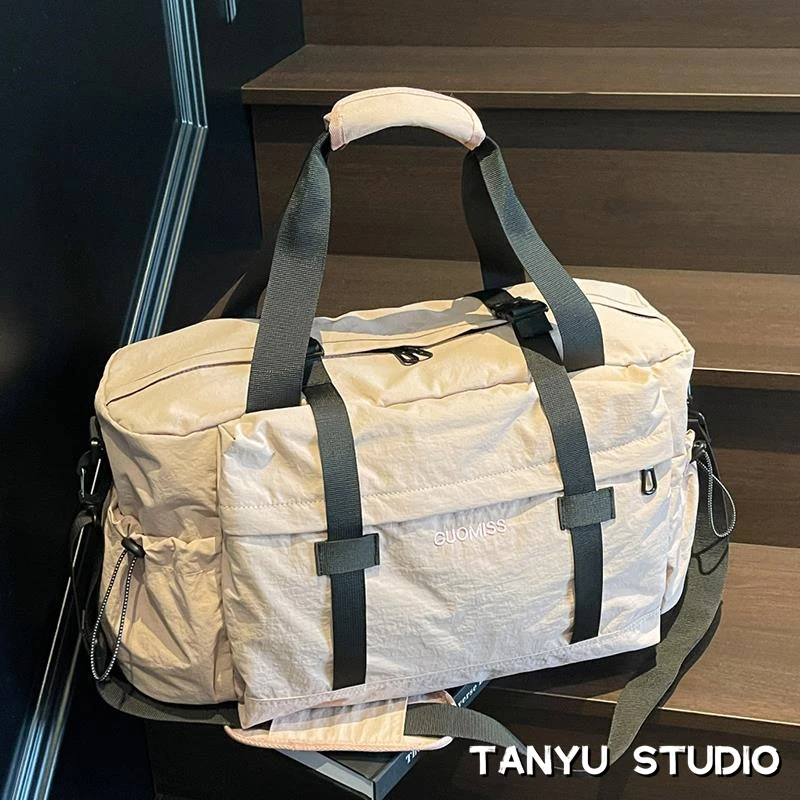 探屿旅行包大容量单肩手提行李包旅游收纳袋出差登机包运动健身包