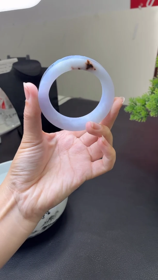 未镶嵌手镯定制翡翠手镯 52-54