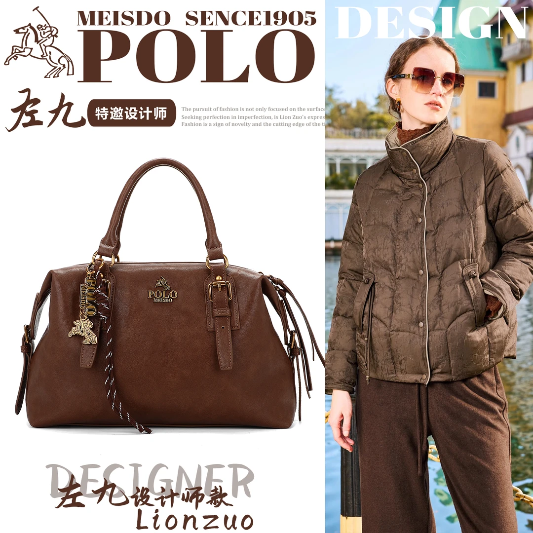 【左九设计师】2025新款百搭时尚单肩手提斜挎包