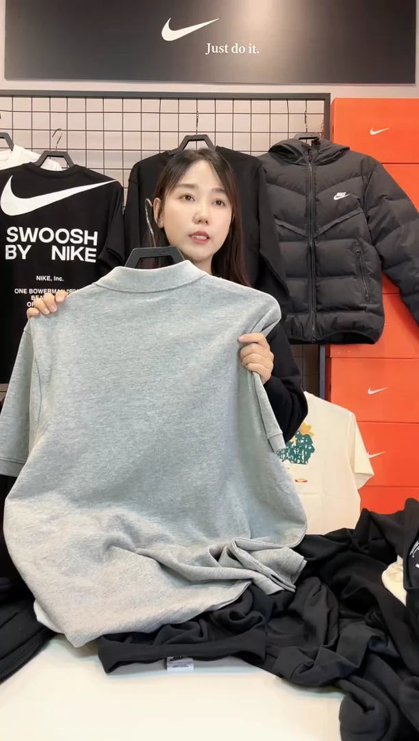 3895 POLO 灰色 短袖 XL码160斤-180斤