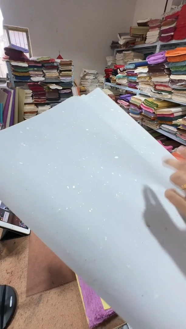 34*138灰蓝色撒银箔25张