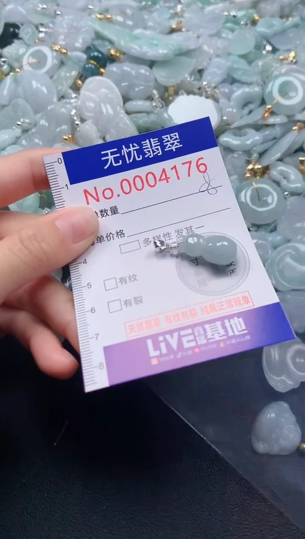 颈饰未镶嵌翡翠4176