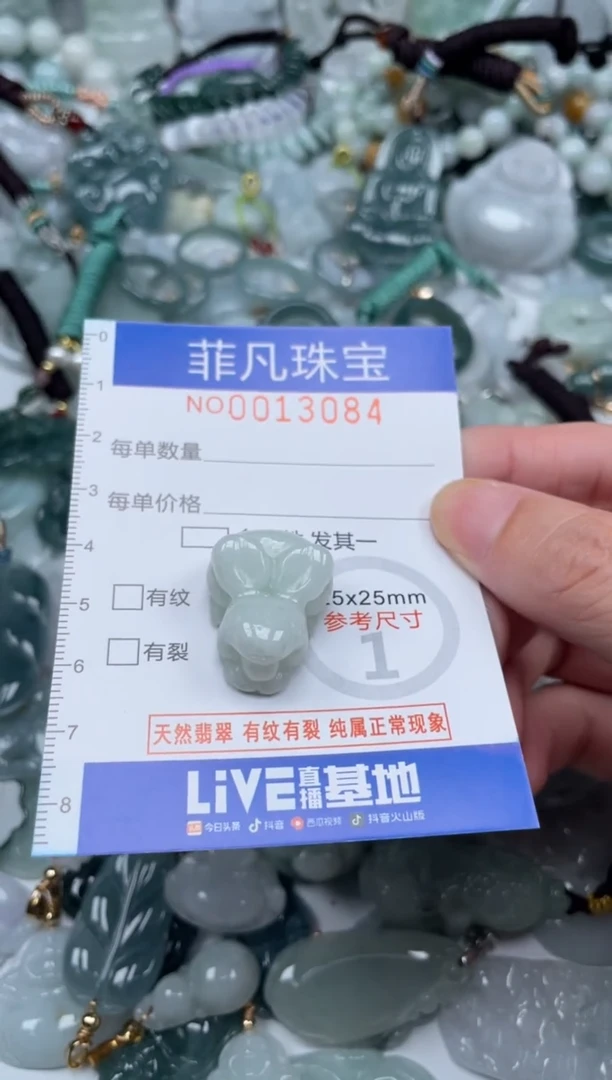 颈饰未镶嵌翡翠13084