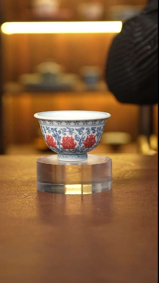 景德镇手工手绘杯