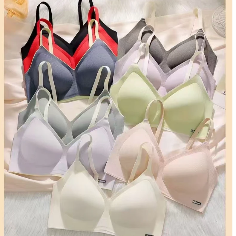 时尚舒适夏季显小美背性感文胸美背性感收副乳薄款聚拢内衣