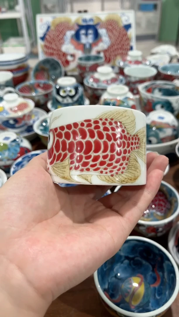拙明院（福利价格）双鱼冰桶杯