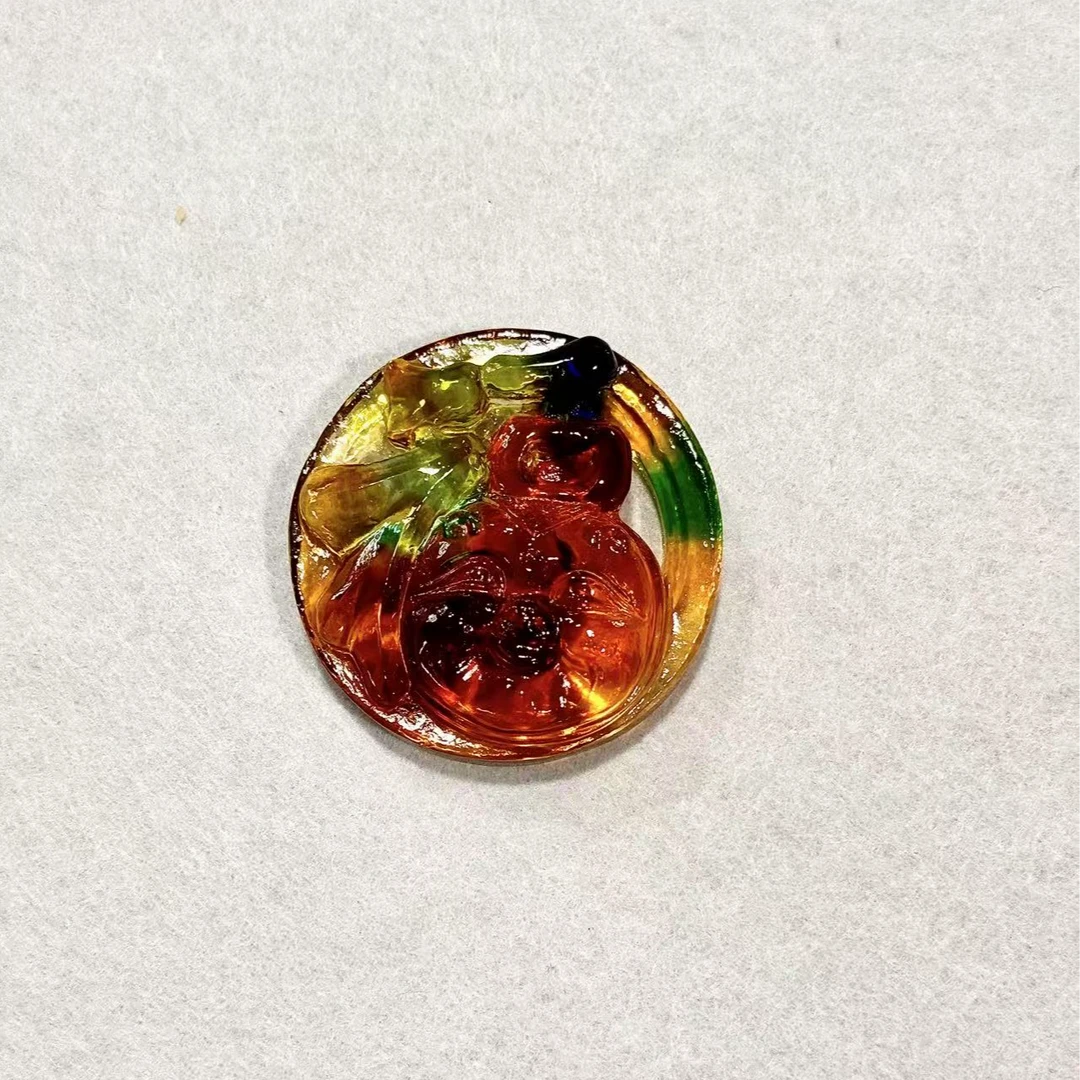 A536 福猪【琉璃撤柜捡漏】非遗传承琉璃摆件