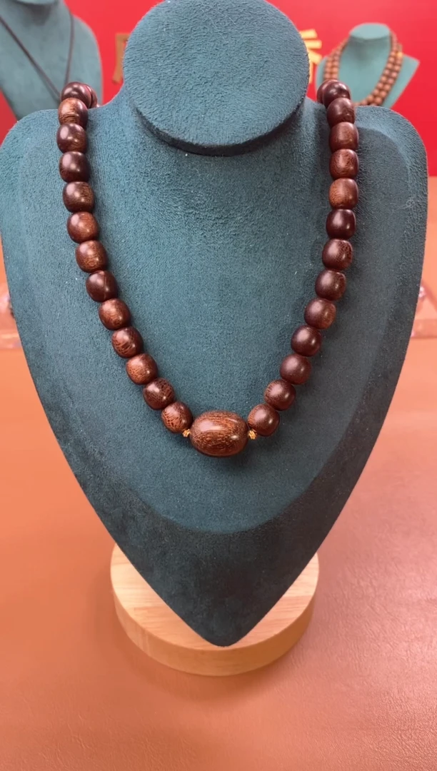 【闪购商品】沉香手串P紫棋玉化10*10老型三圈款