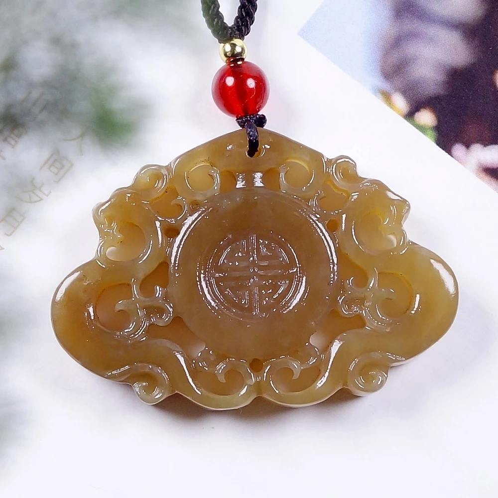 JF1142玉石珠宝精选和田玉吊坠