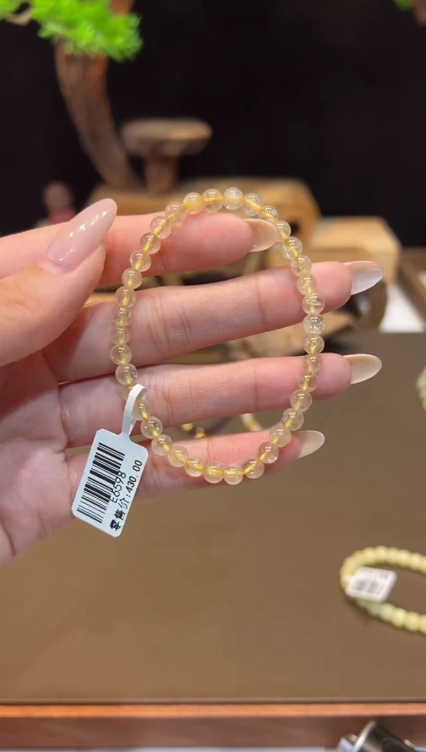 未镶嵌手链水晶手饰@@E6598