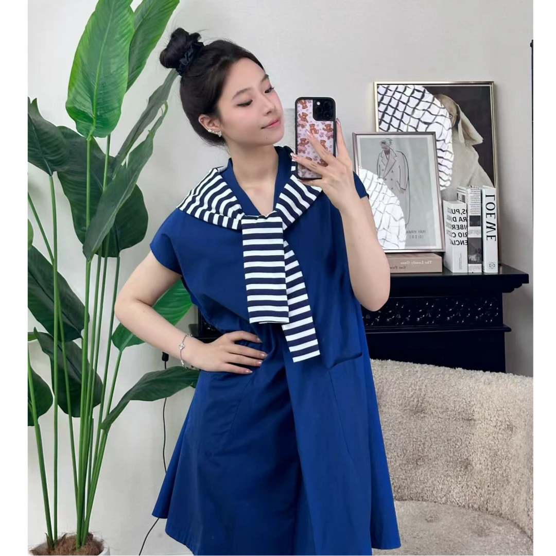 未使用 MaxMara 国现  时尚气质宽松连衣裙CQ0041