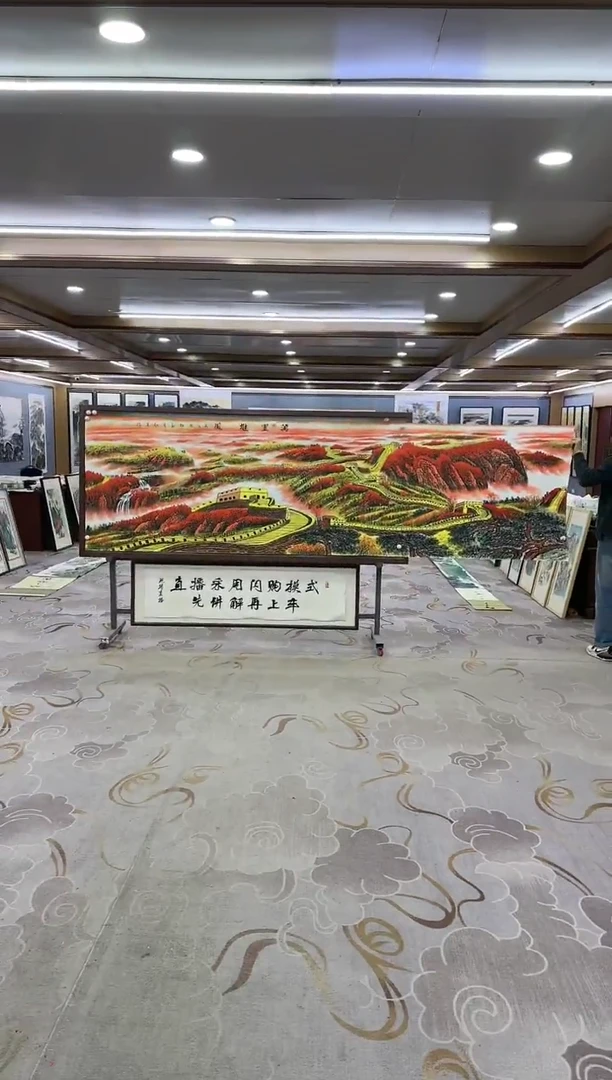 绘画Y-王红兵-小丈二-山水画