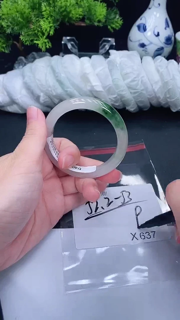 未镶嵌手镯翡翠637
