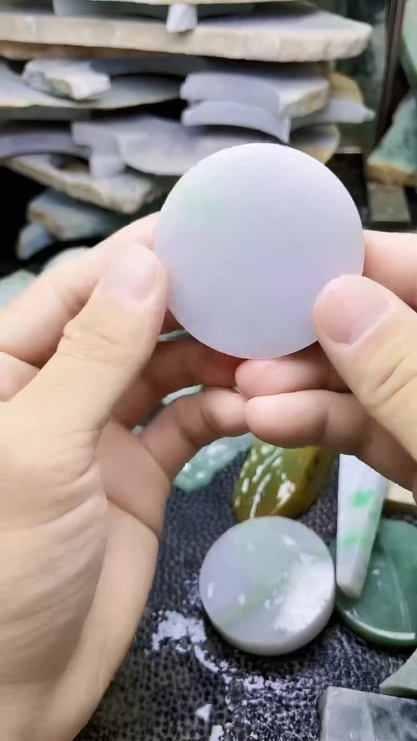 裸石翡翠天然A货翡翠板料