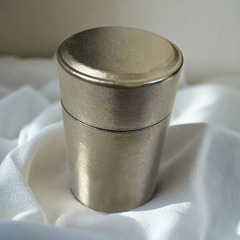 纯钛密封茶叶罐小号储存罐高档户外旅行随身便携带茶叶罐纯钛