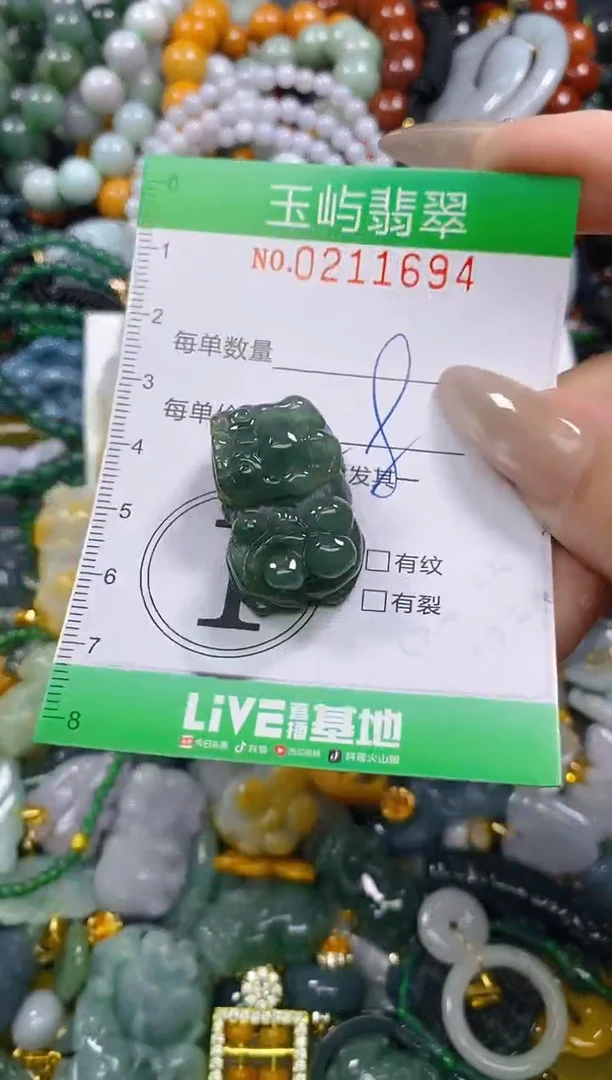 颈饰未镶嵌翡翠闪购0211694