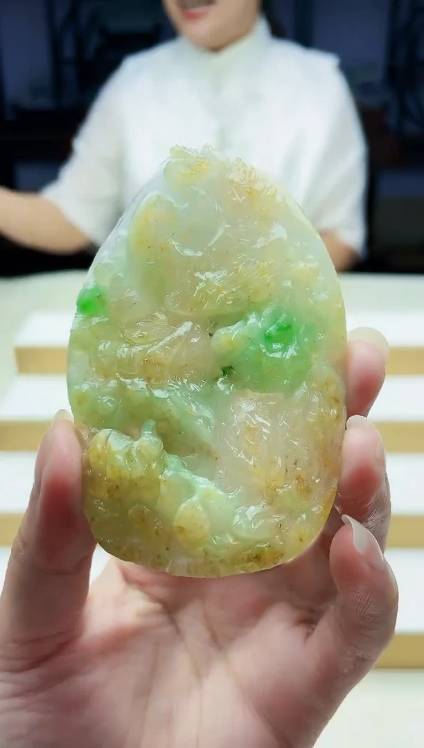 未镶嵌定制翡翠毛货09230120