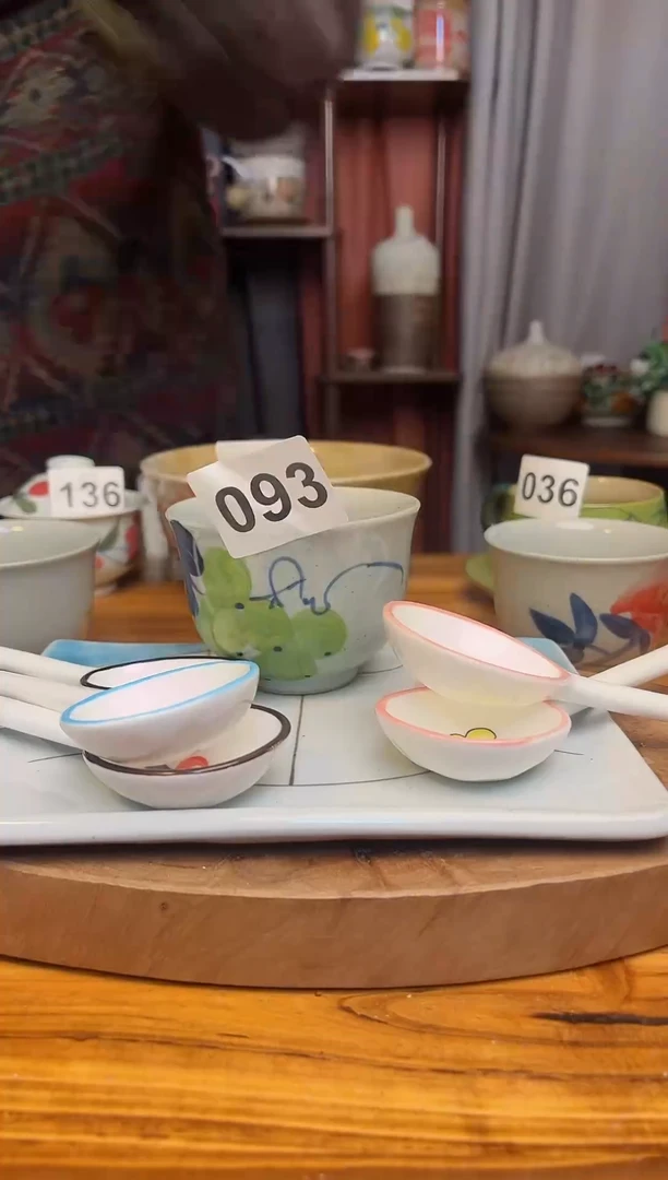 【闪购商品】瓷片景德镇高温无铅无汞无公害陶瓷093