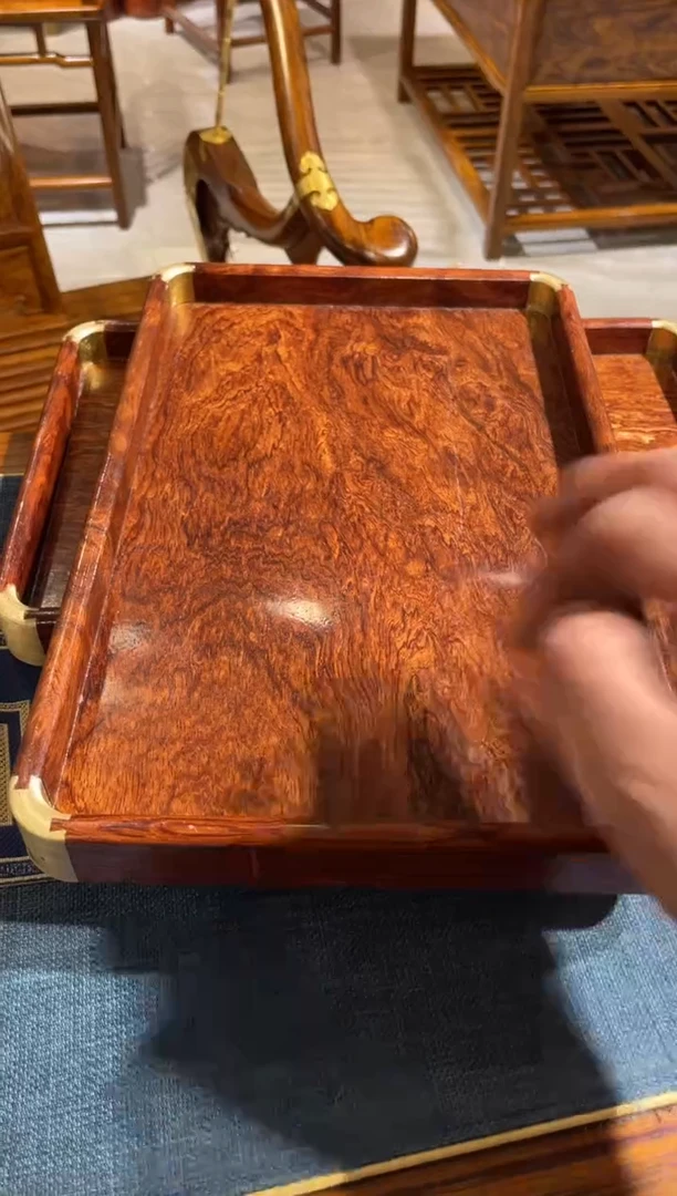 花梨木类花梨木 工艺品 茶盘专用链接 随机发货