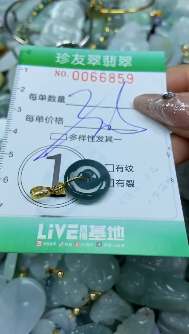 【闪购商品】翡翠颈饰未镶嵌闪购商品0066859多样性发其一