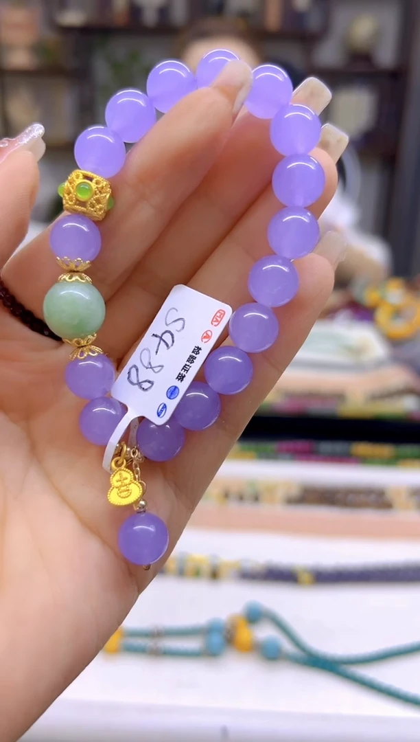 未镶嵌手链翡翠DIY款S488