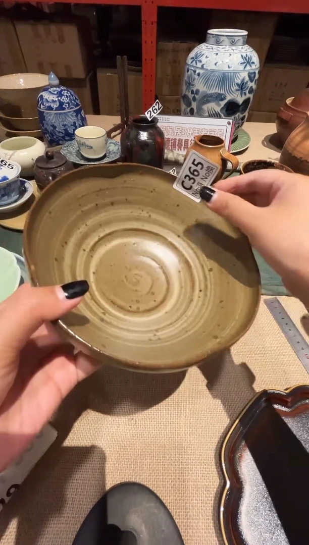 瓷片天****8c365陶泥异型碗福利