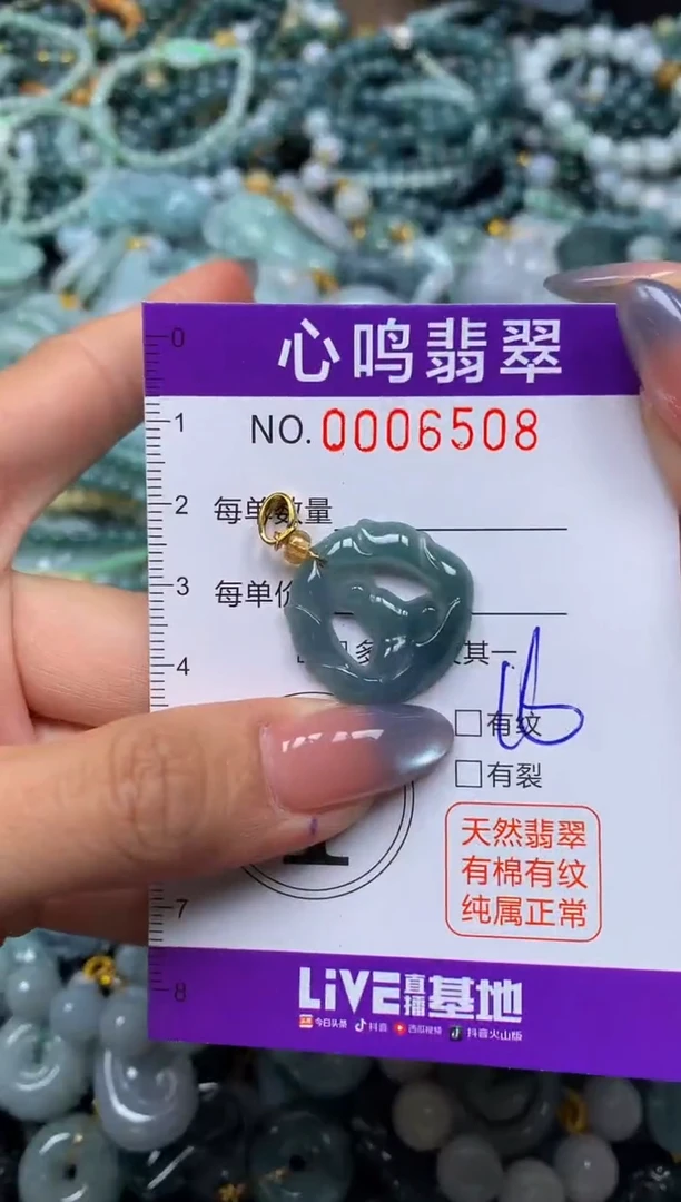 颈饰未镶嵌翡翠闪购006508