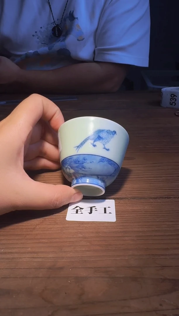 婺州窑龙窑烧制技艺全手工青花（491