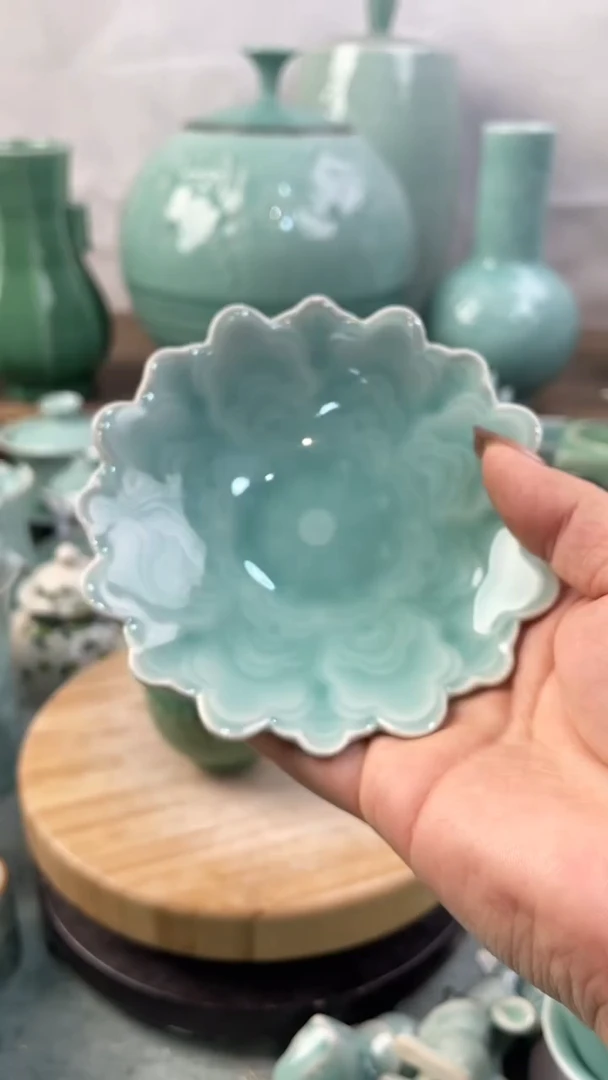 【闪购商品】特价福利 微瑕 慧仙青瓷