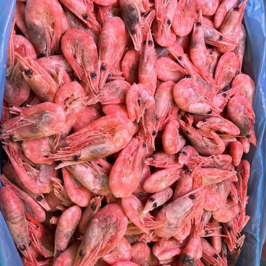 北极甜虾头籽腹籽混发4斤（介意黑头勿拍）