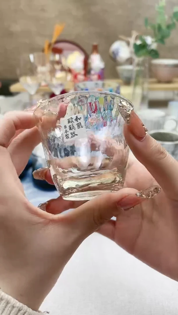 【闪购商品】摆件/盘子/杯子和风品茗杯琥珀色