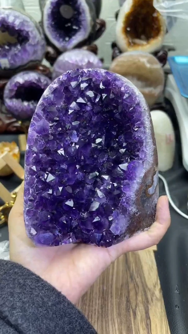未镶嵌大型摆件（非配饰）紫晶643号摆件