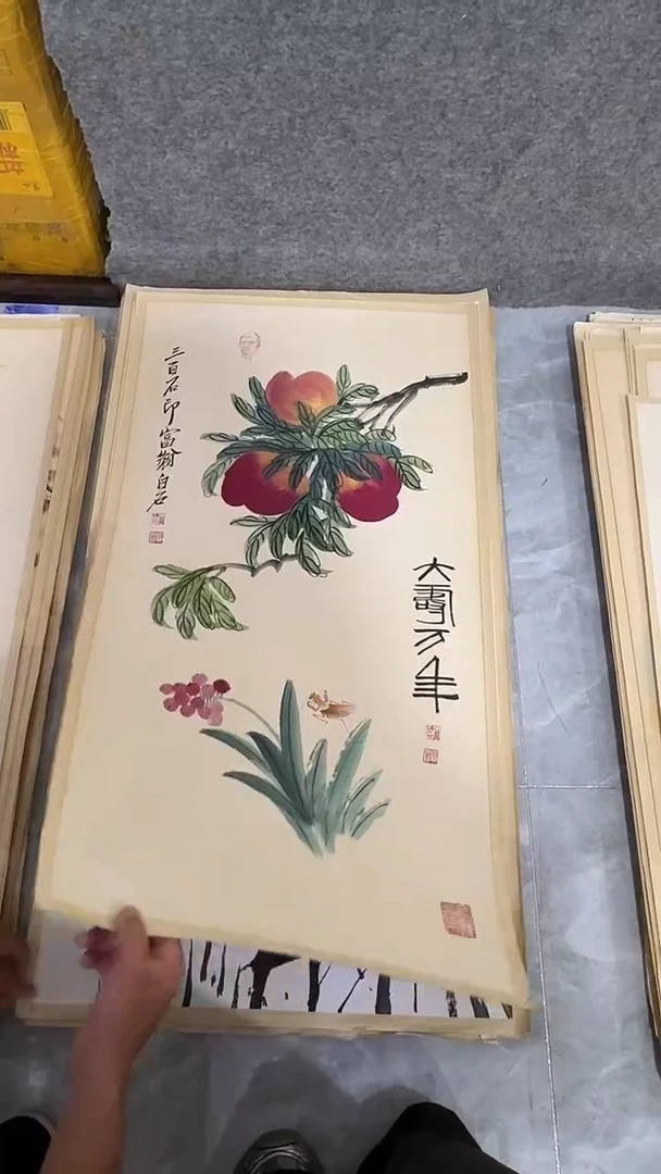 横款玲珑阁书画艺术作品福利