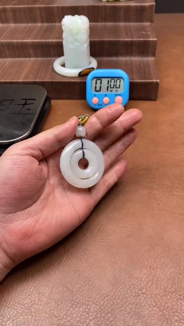 未镶嵌和田玉挂件湫*1