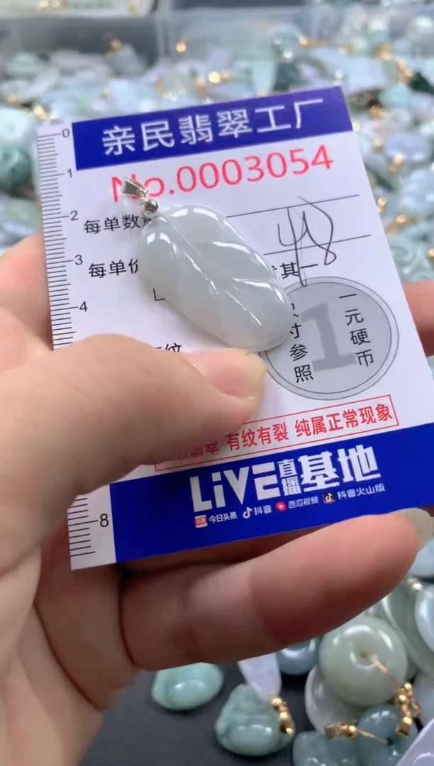 颈饰未镶嵌翡翠3054