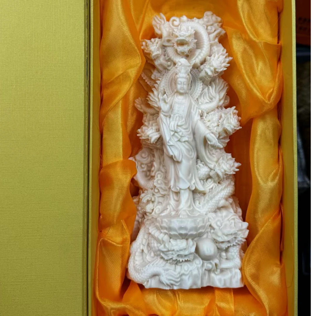 【闪购商品】-猛犸-九龙观音-摆件