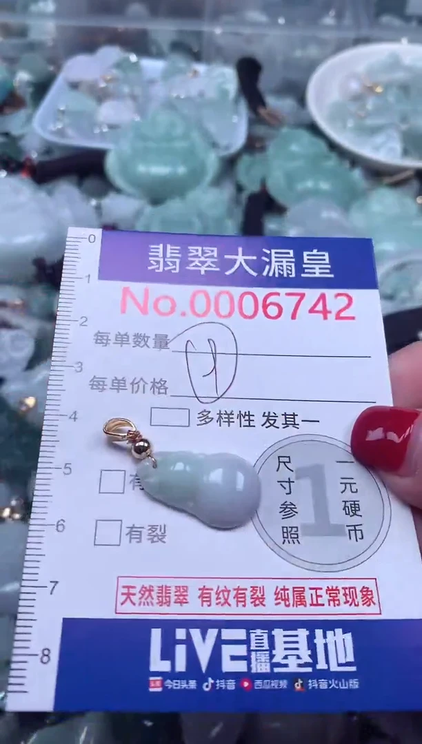 颈饰未镶嵌翡翠6742